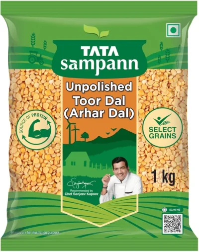 TATA TOOR DAL (ARHAR DAL)  1kg