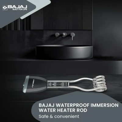 Bajaj Waterproof Immersion Rod Heater,  1500 Watts