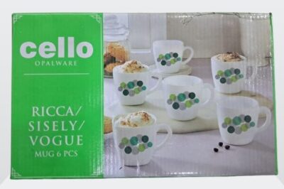Tea cup set 6 units